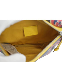 Load image into Gallery viewer, GUCCI Children&#39;s Interlocking G Snail Print Canvas Bumbag Blue 502095
