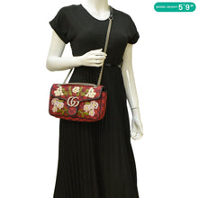 Load image into Gallery viewer, GUCCI GG Marmont Small Canvas Crossbody Bag  dummy look
