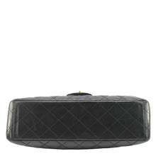 Load image into Gallery viewer, CHANEL Maxi Classic Double Flap Quilted Leather Crossbody Bag Black 13805014
