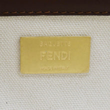 Load image into Gallery viewer, FENDI Fish Eye Baguette FF Embroidered Canvas Shoulder Bag Multicolor
