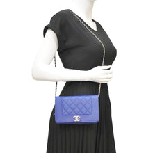 Load image into Gallery viewer, CHANEL Mademoiselle Vintage Flap Quilted Leather Shoulder Bag Blue
