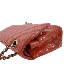 Load image into Gallery viewer, CHANEL Classic Double Flap Shoulder Bag Red right corner look
