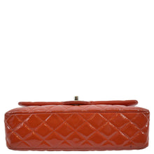 Load image into Gallery viewer, CHANEL Classic Double Flap Quilted Patent Leather Shoulder Bag Red
