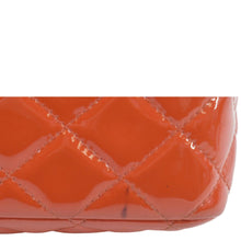 Load image into Gallery viewer, CHANEL Classic Double Flap Quilted Patent Leather Shoulder Bag Red
