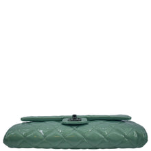 Load image into Gallery viewer, CHANEL Flap Quilted Patent Leather Shoulder Bag Green
