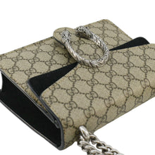 Load image into Gallery viewer, GUCCI Dionysus Mini GG Supreme Canvas Crossbody Bag Beige 421970
