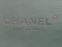 Load image into Gallery viewer, CHANEL Flap Quilted Patent Leather Shoulder Bag Green
