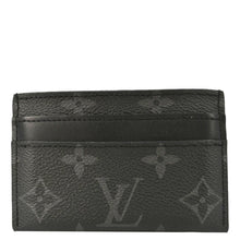 Load image into Gallery viewer, LOUIS VUITTON Monogram Eclipse Card Holder Black
