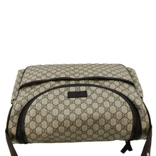 Load image into Gallery viewer, GUCCI Diaper GG Supreme Monogram Canvas Shoulder Bag Beige upper loook
