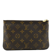 Load image into Gallery viewer, LOUIS VUITTON Double Zip Pochette Giant Monogram Reverse Canvas Crossbody Bag Brown
