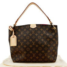 Load image into Gallery viewer, LOUIS VUITTON Graceful PM Monogram Canvas Brown Shoulder Bag back look
