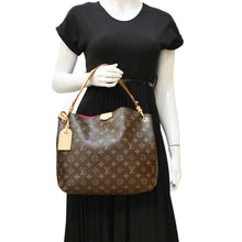 Load image into Gallery viewer, LOUIS VUITTON Graceful PM Monogram Canvas Brown Shoulder Bag dummy look
