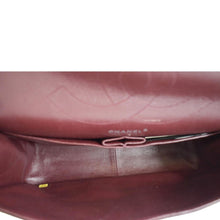 Load image into Gallery viewer, CHANEL 2.55 Reissue Double Flap Patent Leather Shoulder Bag Maroon
