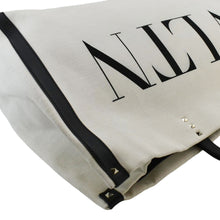 Load image into Gallery viewer, VALENTINO GARAVANI VLTN Canvas Tote Bag White
