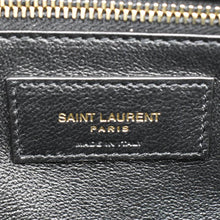 Load image into Gallery viewer, YVES SAINT LAURENT Sade Large Satin Clutch Black
