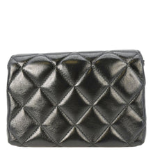 Load image into Gallery viewer, CHANEL CC Pearl Quilted Leather Chain Crossbody Bag Black
