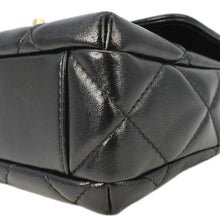 Load image into Gallery viewer, CHANEL CC Pearl Quilted Leather Chain Crossbody Bag Black
