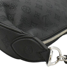 Load image into Gallery viewer, LOUIS VUITTON Baia MM Perforated Mahina Leather Shoulder Bag Black
