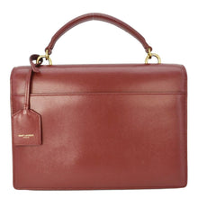 Load image into Gallery viewer, YVES SAINT LAURENT Sunset Leather Shoulder Bag Red
