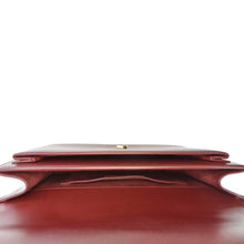 Load image into Gallery viewer, YVES SAINT LAURENT Sunset Leather Shoulder Bag Red
