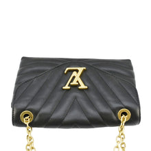 Load image into Gallery viewer, LOUIS VUITTON New Wave Chain Leather Crossbody Bag Black
