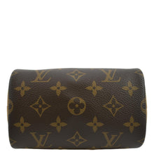 Load image into Gallery viewer, LOUIS VUITTON Nano Speedy Monogram Canvas Crossbody Bag Brown
