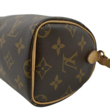 Load image into Gallery viewer, LOUIS VUITTON Nano Speedy Monogram Canvas Crossbody Bag Brown
