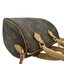 Load image into Gallery viewer, LOUIS VUITTON Nano Speedy Monogram Canvas Crossbody Bag Brown
