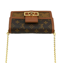 Load image into Gallery viewer, LOUIS VUITTON Dauphine Monogram Reverse Canvas Shoulder Bag Brown
