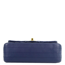 Load image into Gallery viewer, CHANEL CC Mini Rectangular Flap Chevron Leather Shoulder Bag Purple
