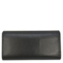 Load image into Gallery viewer, GUCCI Interlocking GG Calfskin Leather Wallet Black 615524
