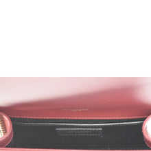 Load image into Gallery viewer, YVES SAINT LAURENT Kate Small Leather Chain Shoulder Bag Burgundy
