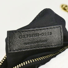 Load image into Gallery viewer, YVES SAINT LAURENT Calypso Organza Leather Crossbody Bag White
