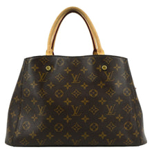 Load image into Gallery viewer, LOUIS VUITTON Montaigne MM Monogram Canvas Shoulder Bag Brown
