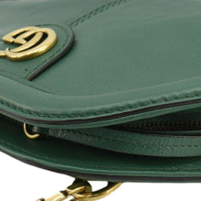 Load image into Gallery viewer, GUCCI Re(Belle) Tiger head Leather Shoulder Bag Green 524620
