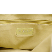 Load image into Gallery viewer, CHANEL Deauville Straw Raffia Tote Bag Yellow
