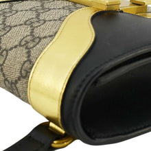 Load image into Gallery viewer, GUCCI Ogilide GG Supreme Canvas Shoulder Bag Gold 500781
