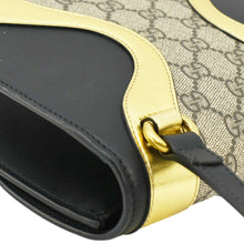 Load image into Gallery viewer, GUCCI Ogilide GG Supreme Canvas Shoulder Bag Gold 500781
