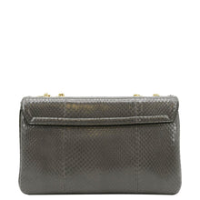 Load image into Gallery viewer, GUCCI Medium Leather Chain Shoulder Bag Grey back side
