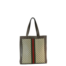 Load image into Gallery viewer, GUCCI Ophidia Soft Large GG Supreme Web Canvas Tote Bag Beige 519335
