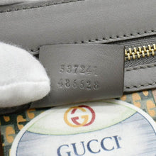 Load image into Gallery viewer, GUCCI Rajah Medium Leather Chain Shoulder Bag Grey 537241
