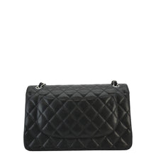 Load image into Gallery viewer, CHANEL Classic Jumbo Double Flap Quilted Caviar Leather Shoulder Bag Black
