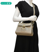 Load image into Gallery viewer, CHLOE Tess Day Bag Mini Leather Shoulder Bag Beige
