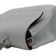 Load image into Gallery viewer, CHRISTIAN DIOR Be Dior Small Leather Flap Shoulder Bag Grey
