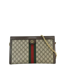 Load image into Gallery viewer, GUCCI Ophidia Medium GG Supreme Canvas Shoulder Bag Beige  503876
