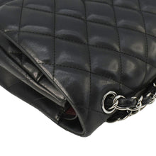 Load image into Gallery viewer, CHANEL Classic Double Flap Quilted Leather Shoulder Bag Black
