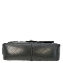 Load image into Gallery viewer, CHANEL Classic Double Flap Quilted Leather Shoulder Bag Black
