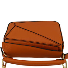 Load image into Gallery viewer, LOEWE Puzzle Mini Leather Shoulder Bag Orange
