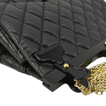 Load image into Gallery viewer, CHANEL 2.55 Reissue Hanger Flap Quilted Leather Crossbody Bag Black
