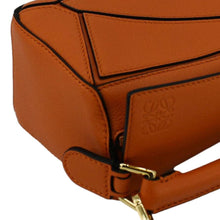 Load image into Gallery viewer, LOEWE Puzzle Mini Leather Shoulder Bag Orange
